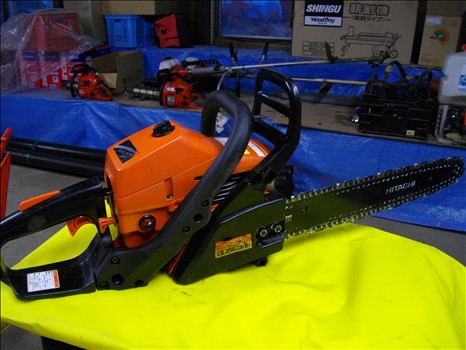 新興農機 - 中古 日立 エンジンチェンソー CS35ED(S)